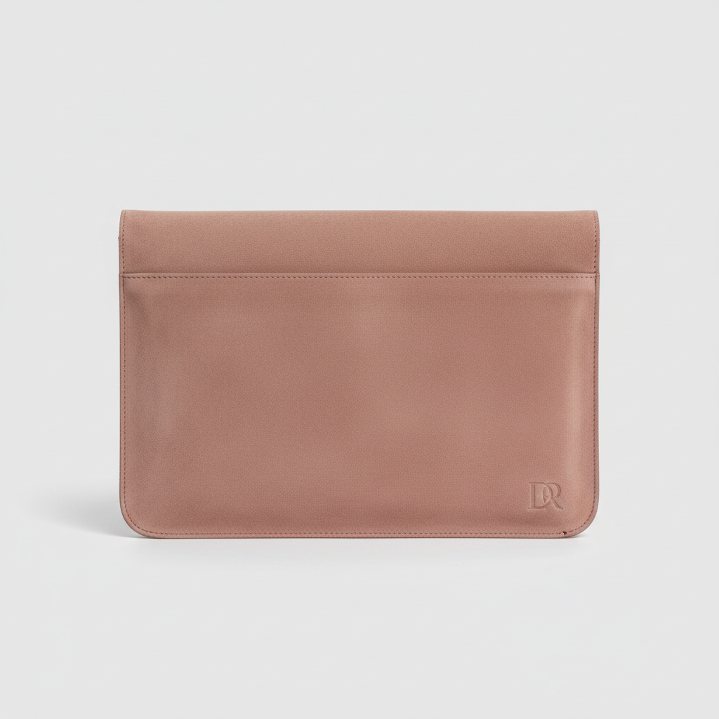 Women's Dusty Rose Suede Laptop Sleeve