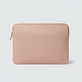 Women's Blush Pink Vegan Leather Laptop Sleeve