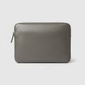 Men's Gunmetal Grey Vegan Leather Laptop Sleeve